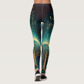 Betoverende bossen leggings (Achterkant)
