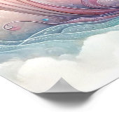 Betoverende Butterfly Wall Art Poster (Hoek)