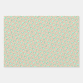 betoverende canvas wikkelpapier flat sheet set inpakpapier vel