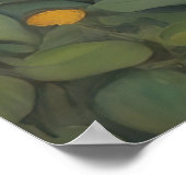 Betoverende Cottage Landscape Painting Poster (Hoek)