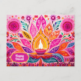 Betoverende Diwali: Een Festival van Licht Briefkaart