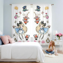 Betoverende door Alice Wonderland geïnspireerde sc