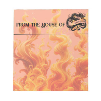 Betoverende Dragon Briefpapier voor Fantasy Lovers Notitieblok