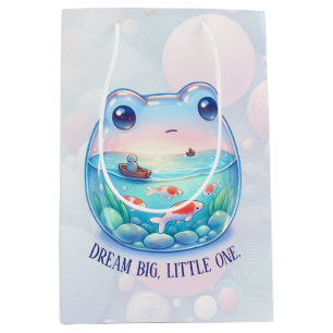 Betoverende "Dream Big, Little One" - Kikker - Medium Cadeauzakje