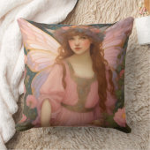 Betoverende dromen: een grillig roze sprookjesport kussen (Deken)