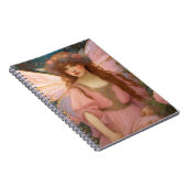 Betoverende dromen: een grillig roze sprookjesport notitieboek (Rechterzijde)