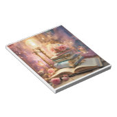 Betoverende dromen: Shabby Chic Pastel Junk Journa Notitieblok (Schuin)