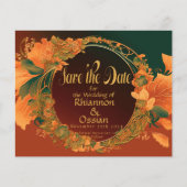 Betoverende Druid Hill Autumn Save The Date (Voorkant)