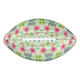 Betoverende eclectische tuin: diverse bloemen scho american football