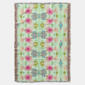 Betoverende eclectische tuin: diverse bloemen scho deken (Voorkant Verticaal)