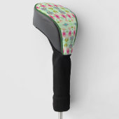 Betoverende eclectische tuin: diverse bloemen scho golfheadcover (Schuin)