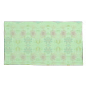 Betoverende eclectische tuin: diverse bloemen scho kussensloop (Achterkant-Links)