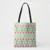 Betoverende eclectische tuin: diverse bloemen scho tote bag (Voorkant)
