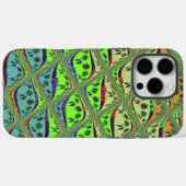 Betoverende eclectische tuin geruite bloemige scho Case-Mate iPhone case (Achterkant (horizontaal))