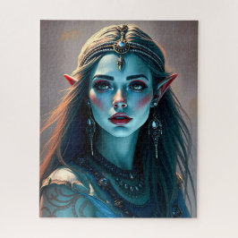 Betoverende Elven Princess Jigsaw puzzel