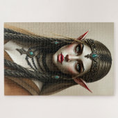 Betoverende Elven Princess Jigsaw puzzel (Horizontaal)