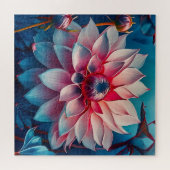 Betoverende Ethische Bloem Legpuzzel (Horizontaal)