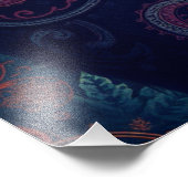 Betoverende fantasie kat foto afdruk (Hoek)