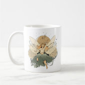 Betoverende fee - grillige fantasiekunst koffiemok (Links)