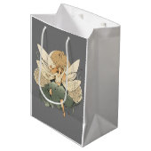 Betoverende fee - grillige fantasiekunst medium cadeauzakje (Voorkant Gekanteld)