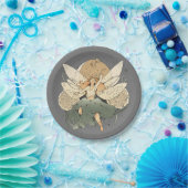 Betoverende fee - grillige fantasiekunst papieren bordje (Feest)