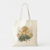 Betoverende fee - grillige fantasiekunst tote bag (Achterkant)