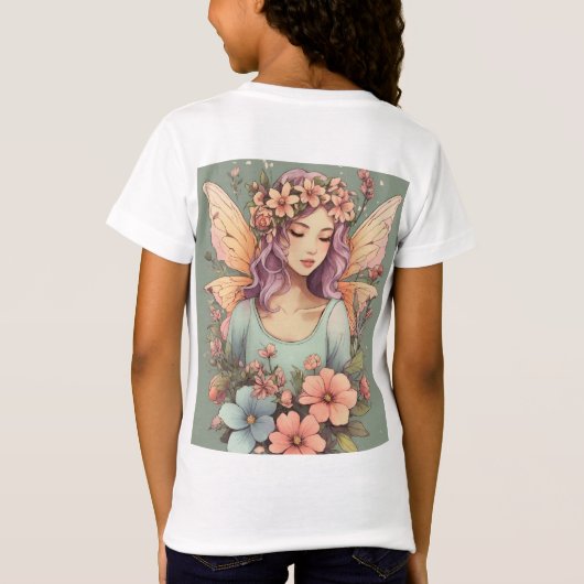 Betoverende Flutter: T-shirt (Achterkant)
