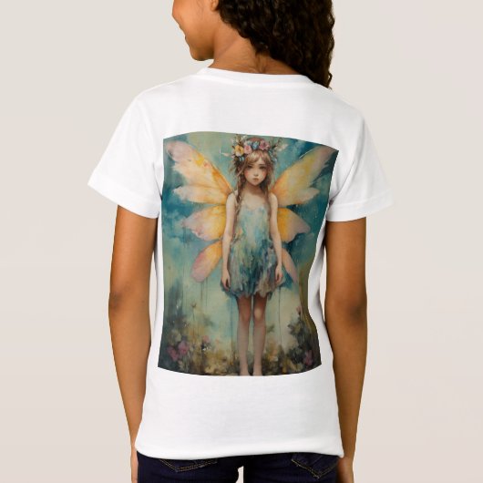 Betoverende Flutter: T-shirt (Achterkant)