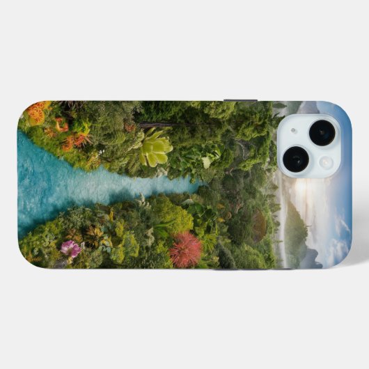 Betoverende Forest iPhone Case (Achterkant (horizontaal))