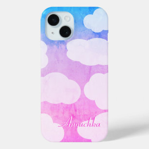 Betoverende gekleurde lucht, speelse wolken, Jouw  iPhone 15 Case