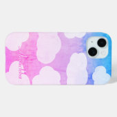 Betoverende gekleurde lucht, speelse wolken, Jouw Case-Mate iPhone Case (Achterkant (horizontaal))