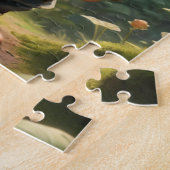 betoverende gnoom legpuzzel (Zijkant)