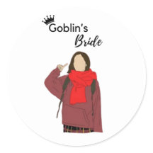 Betoverende Goblin's Bride Sticker
