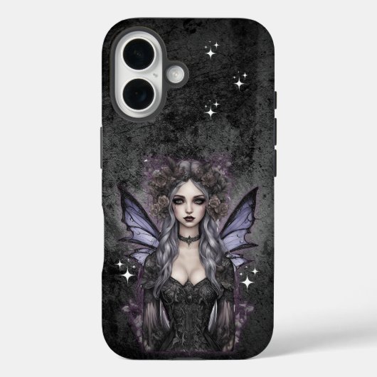 Betoverende gotische fee ontwerp Case-Mate iPhone case (Achterkant)