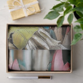 Betoverende Gotische Gargoyle Floral Crown Decoupa Tissuepapier (Geschenk)