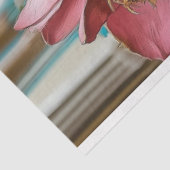 Betoverende Gotische Gargoyle Floral Crown Decoupa Tissuepapier (Detail)