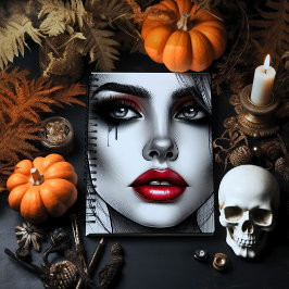 Betoverende gotische muze – stout alternatief notitieboek