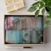 Betoverende gotische Paris Gargoyle Decoupage Tissuepapier (Geschenk)