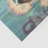 Betoverende gotische Paris Gargoyle Decoupage Tissuepapier (Detail)