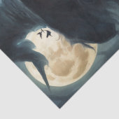 betoverende grillige hekserij decoupage tissuepapier (Detail)