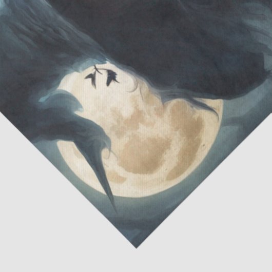 betoverende grillige hekserij decoupage tissuepapier (Detail)