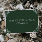 Betoverende Groene Sinterklaas Kerstdag brief