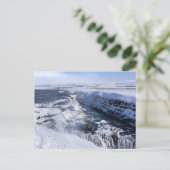 Betoverende Gullfoss-waterval Briefkaart (Staand voorkant)