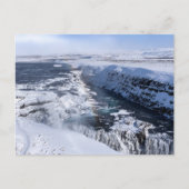 Betoverende Gullfoss-waterval Briefkaart (Voorkant)