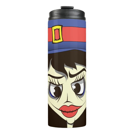 Betoverende Halloween Heks Thermosbeker (Voorkant)