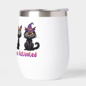 Betoverende Halloween-katten groep (Links)
