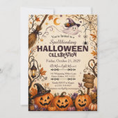 Betoverende Halloween uitnodiging (Voorkant)
