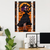 Betoverende Halloween Wall Art voor Spooky Home De Poster (Thuiskantoor)