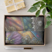 Betoverende Harlequin Lady Clown Decoupage Tissuepapier (Geschenk)