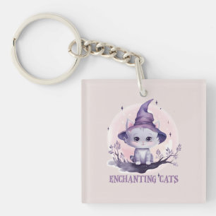 betoverende heks sleutelhanger